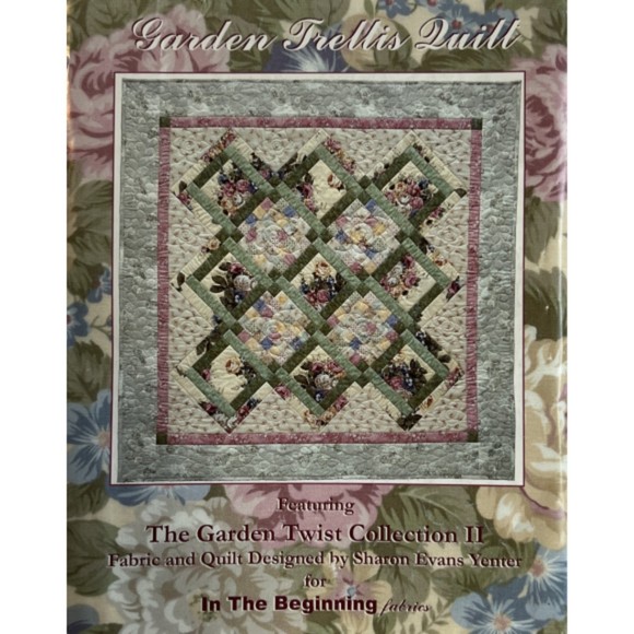 In the Beginning Fabrics Office Garden Twist Quilts From In The